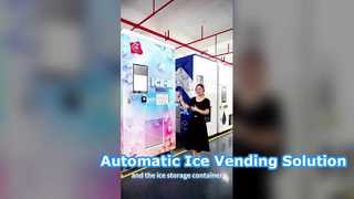 IJsautomaat | Geïntegreerde oplossing voor automatisch ijs maken, opslaan, in zakken doen en sealen