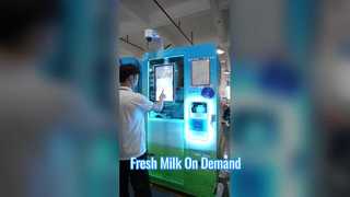 Haloo Verse Melkautomaat | Melkopslagsysteem van 120 liter, 175 kopjes, ontwerp met grote capaciteit, automatisch