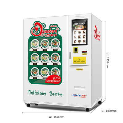 Minus het VoedselAutomaat van 20 Prep Bevroren Maaltijdbento breakfast lunch box dumplings van graadcelsius met Snelle het Verwarmen Functie