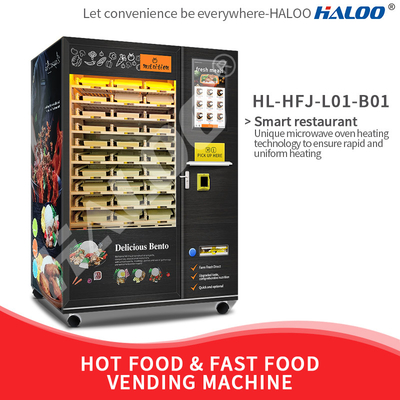 Enkele Mircowave Voedsel Verwarming Vending Machine SDK Functie 3500W