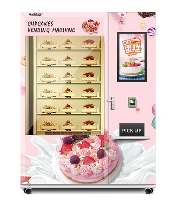 24 urenijskast die verse groente en fruitautomaat met X-Y lift koelen
