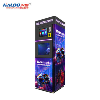 Haloo Vending Machine Maquina Outdoor Motorcycle Helmet Schoonmaakmachine Helmet Reiniging Vendo Machine Helmet Reinigingsmachines