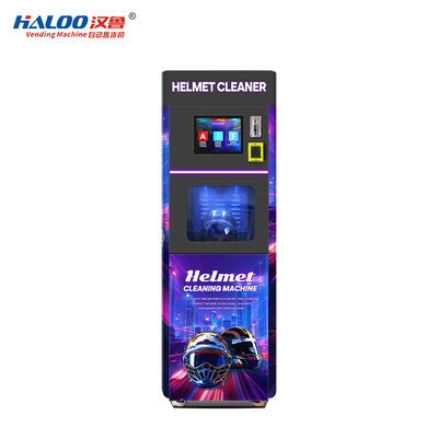 Haloo Vending Machine Maquina Outdoor Motorcycle Helmet Schoonmaakmachine Helmet Reiniging Vendo Machine Helmet Reinigingsmachines