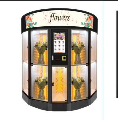 Haloo 9-Lattice Custom Logo Flower Vending Machine with Cooling Function for Gift Giving 