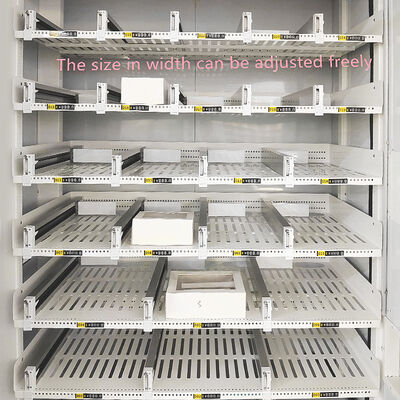 Grote capaciteit 21,5 inch touchscreen cake vending machine met kleur staal plaat schuim frame en XY verzend systeem