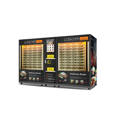 Haloo Hot Food Vending Machine Zelfservice Lunch Bento met verwarmingsfunctie Grote capaciteit Food Vending Machine