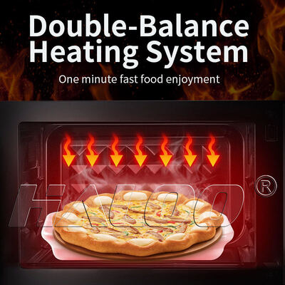 Pizza-automaat met 49-inch touchscreen en volledig stalen deurframe, geschikt voor invriezen tot -18°C