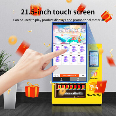 Haloo 21,5-inch touchscreen blinde doos vending machine XY-leveringsplatform met extra groot scherm