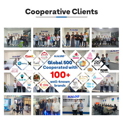 Hallo boekenautomaat met intelligent elektronisch slot en dikke, transparante, explosiebestendige kastdeur