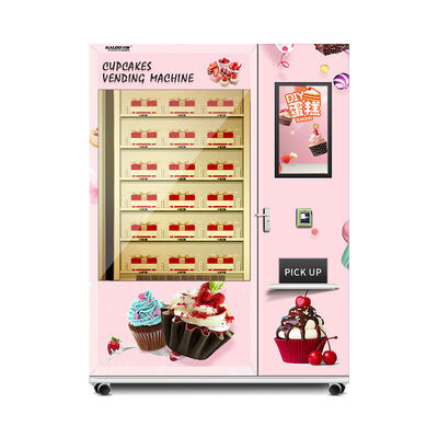 Haloo cake vending machine met koeling en intelligent beheer systeem