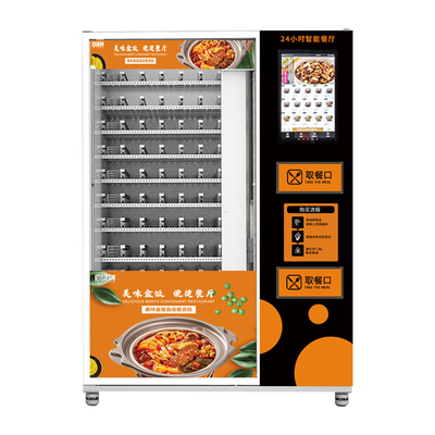 Klaar om Verse VoedselAutomaat te eten met het Automatische Verwarmen