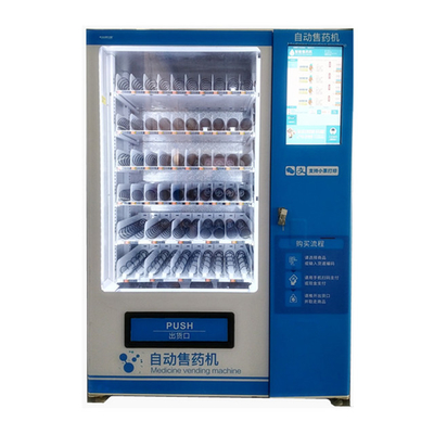 De Apotheekmachines van de vloer Bevindende Verkoop voor Otc-Medicijn met het 21,5 Duimscherm
