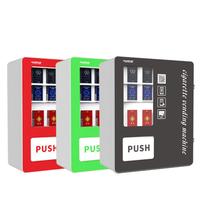 Condoomdocument Sigaret Muur Opgezet Mini Vending Machine
