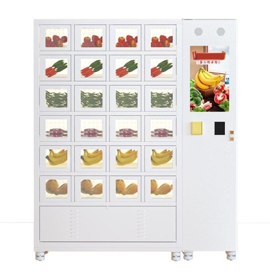 De koelkastAutomaat voor het Vlees van Vers Fruitgroenten koekt Sushi