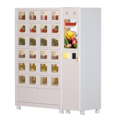 De koelkastAutomaat voor het Vlees van Vers Fruitgroenten koekt Sushi