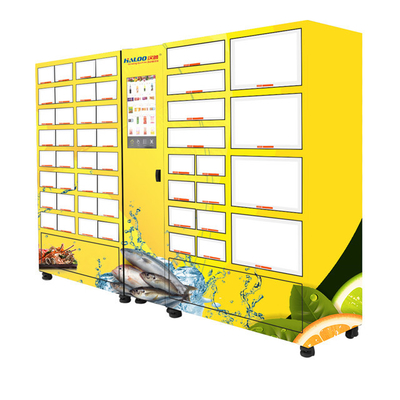 De aangepaste van het de Cakevlees van de Kastgrootte Automaat van het de Bloemzeevruchten Gekoelde Kabinet