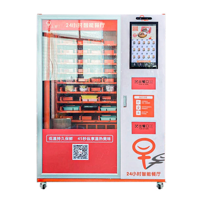 De grote Automaten van de Capaciteits Verse Hete Maaltijd met Dubbele Magnetron