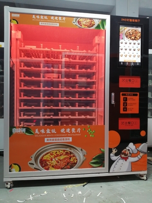 De grote Automaten van de Capaciteits Verse Hete Maaltijd met Dubbele Magnetron