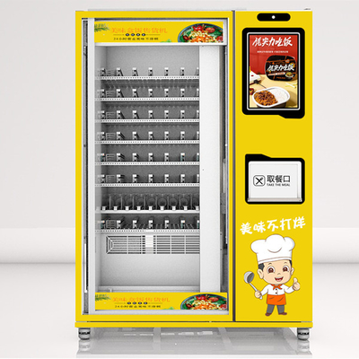 Enige Mircowave-Voedsel het Verwarmen Automaat, Bento Box Vending Machine