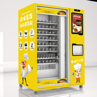 Enige Mircowave-Voedsel het Verwarmen Automaat, Bento Box Vending Machine