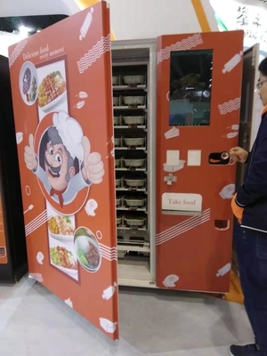 De volledig Automatische Hete Voedsel het Verwarmen Automaat van het Automaat Aangepaste Hete Voedsel