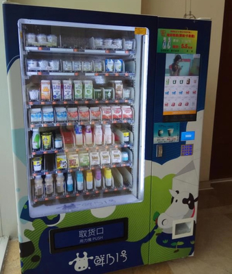 de Automaat van de 24 urenmelk, Combinatiedrank en SnackAutomaten