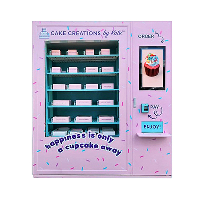 8 de planken bestrooit de Automaat van Cupcake met Lift en Ijskast