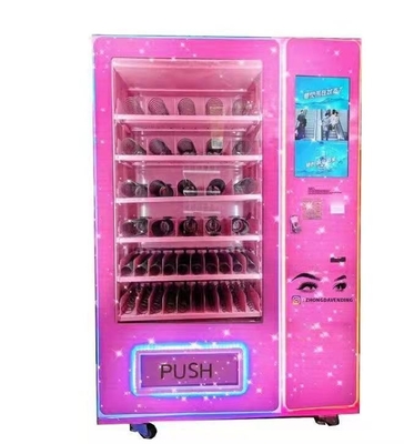 Hete Roze HaarAutomaat Lash Vending Machine With 21,5 Duimtouch screen